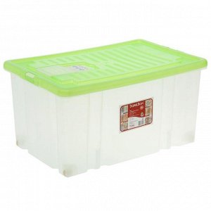 Ящик для хранения Darel-box, 56 л, 60x40x31 см, с крышкой, МИКС