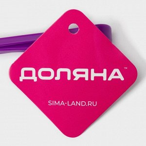 Щётка для посуды с изогнутой ручкой Доляна, 3x4x20 см, МИКС