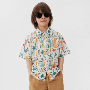 Рубашка для мальчика KAFTAN «Лес» 30 (98-104 см)