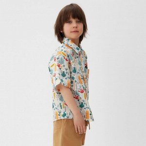 Рубашка для мальчика KAFTAN «Лес» 30 (98-104 см)