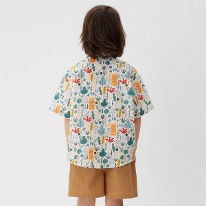 Рубашка для мальчика KAFTAN «Лес» 30 (98-104 см)