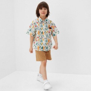 Рубашка для мальчика KAFTAN «Лес» 30 (98-104 см)