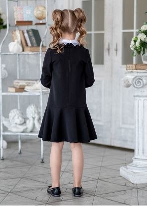 Платье школьное Пилар, цвет черный