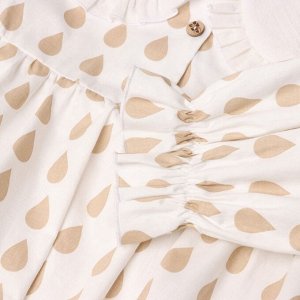 Платье детское с воротником KAFTAN "Капелька".