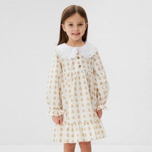 Платье детское с воротником KAFTAN "Капелька".