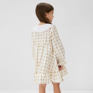 Платье детское с воротником KAFTAN "Капелька".