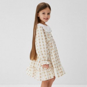 Платье детское с воротником KAFTAN "Капелька".
