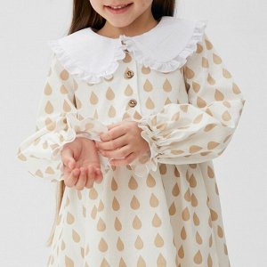 Платье детское с воротником KAFTAN "Капелька".