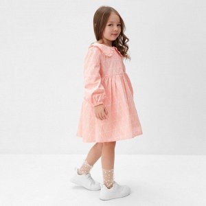 Платье детское с воротником KAFTAN «Ромбик» (98-104 см)