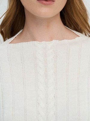 Джемпер женский 9242-94099   118 молоко