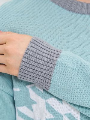 Платье женское 9242-92041   6300243/4200750/501 арктика/непал/белый