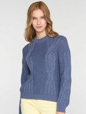Джемпер женский 7232-40209   256 св.джинс