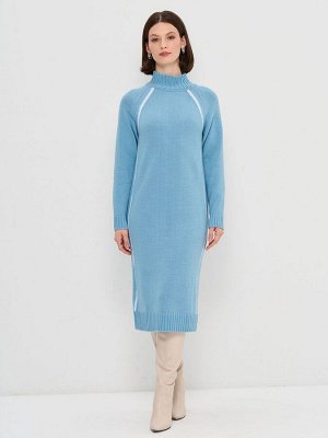 Платье женское 7242-20041   221618/501 берег реки/белый