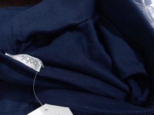 Брюки детские спортивные трикотажные для мальчика цвет Синий