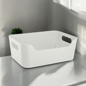 КОРЗИНКА УНИВЕРСАЛЬНАЯ "SCANDI", 270Х190Х105 ММ, 4,6Л (Светло-серый)