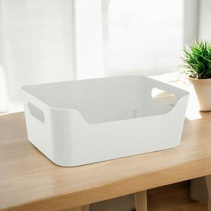 КОРЗИНКА УНИВЕРСАЛЬНАЯ "SCANDI", 270Х190Х105 ММ, 4,6Л (Светло-серый)