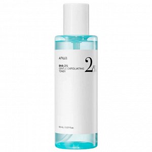 Anua BHA 2% Gentle Exfoliating Toner Мягкий отшелушивающий тонер с салициловой кислотой 150 мл