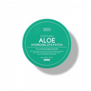 Гидрогелевые патчи под глаза с алое - TENZERO SOOTHING ALOE HYDROGEL EYE PATCH