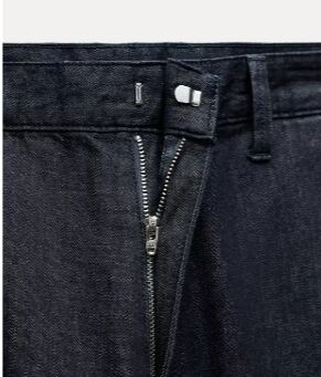 ДЖИНСЫ WIDE LEG С ВЫСОКОЙ ПОСАДКОЙ арт. 6840269, синий
