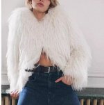 КУРТКА ИЗ ИСКУССТВЕННОГО МЕХА арт. 3833240, экрю