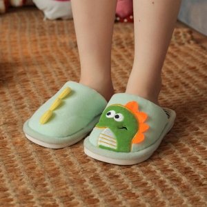 Тапочки детские, цвет мятный