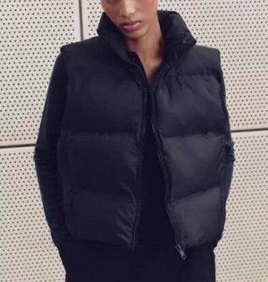 ВЕТРОЗАЩИТНЫЙ СТЕГАНЫЙ ЖИЛЕТ WATER-REPELLENT арт. 3046224, черный