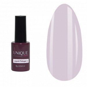 01 Unique Liquid Polygel ликвид/флюид/жидкий полигель  для укрепления ногтей