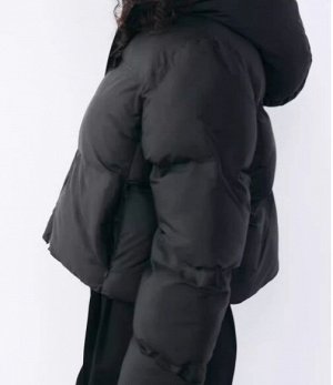 СТЕГАНЫЙ ПУХОВИК WATER REPELLENT арт. 4341749, черный