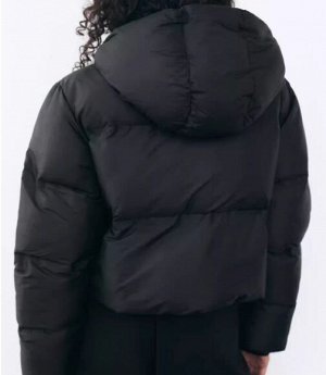 СТЕГАНЫЙ ПУХОВИК WATER REPELLENT арт. 4341749, черный