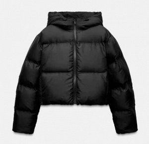 СТЕГАНЫЙ ПУХОВИК WATER REPELLENT арт. 4341749, черный