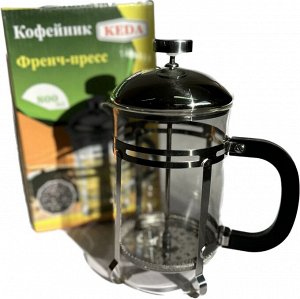 Заварник чайник/кофейник френч-пресс стеклянный 800 мл
