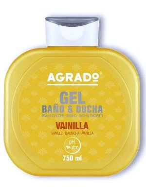 Гель для душа и ванн Vanilla Без парабенов 750мл пр-во Испания