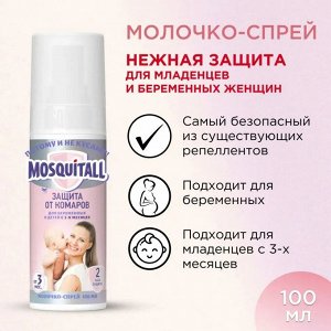 Молочко-спрей для беременных и младенцев 100мл