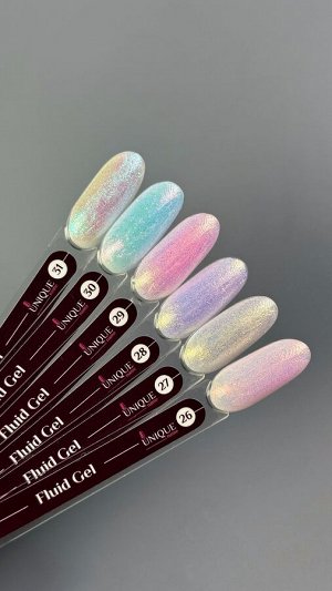 26 Unique Fluid Gel ликвид/флюид/жидкий полигель для укрепления ногтей