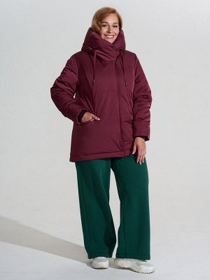 Куртка. Цвет: Винный