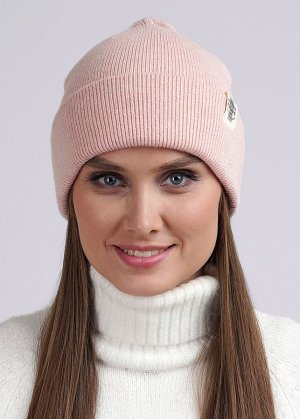 Шапка. Цвет: св.розовый