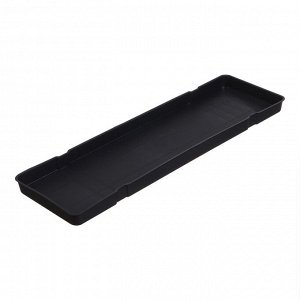 Поддон для рассады, 48x14x2 см, пластик, цвет МИКС