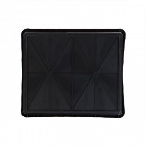 Ящик для рассады, 35 x 30 x 9 см, 6,5 л, пластик, чёрный