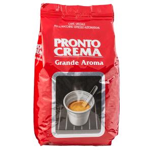 Кофе PRONTO CREMA GRANDE AROMA 1 кг зерно 1 уп.х 6 шт.