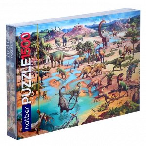 Пазл «Эра динозавров», 1500 элементов