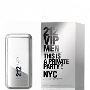 CAROLINA HERRERA 212 VIP men  50ml edt туалетная вода мужская