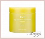 Abib Пэды для лица тонизирующие осветляющие с экстрактом цитрусовых и пробиотиками Pad Blemish Vitalizing Touch Yuja Probiotics, 60 шт