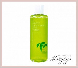 Jigott Daily Real Cica Toner Успокаивающий тонер с центеллой азиатской, 300 мл