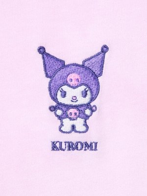UNIQLO - хлопковая футболка с персонажами Sanrio и Kuromi - 10 PINK