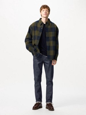 UNIQLO - джинсы селвидж узкого кроя