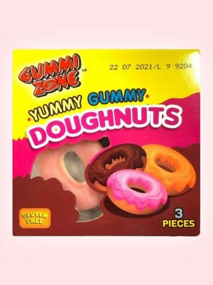 Мармелад фруктовый в виде пончиков Gummi Zone Doughnuts / Донаты 23 гр