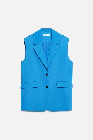 Жилет oversize удлиненный женский