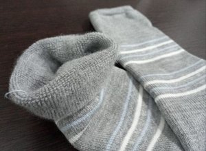 Гольфы женские махровые с начесом зимние цвет Светло-серый
