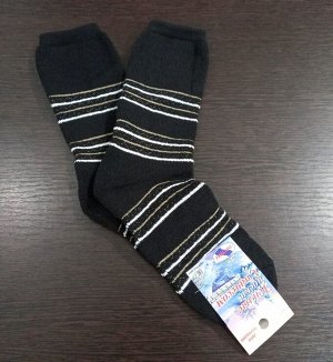 Гольфы женские махровые с начесом зимние цвет Черный