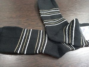 Гольфы женские махровые с начесом зимние цвет Черный